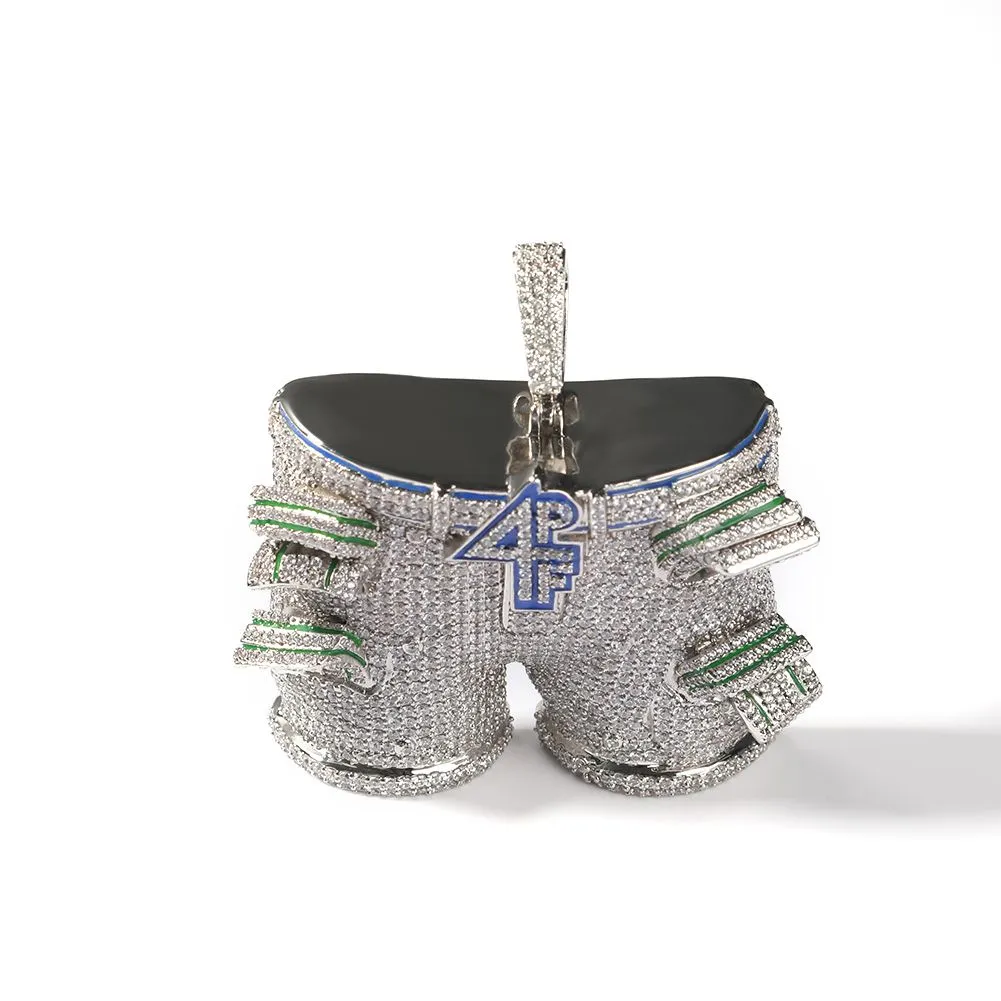 4pf Pants Pendant Necklace With 5a Zircon For Men Gold Plated_voghion.com