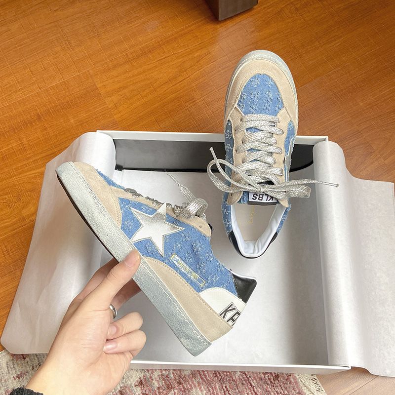 Canvas für Damen, neues Frühjahr, echtes Leder, flacher Boden, süßer Stern, klein, schmutzig, mit erhöhter Höhe innen,_voghion.com