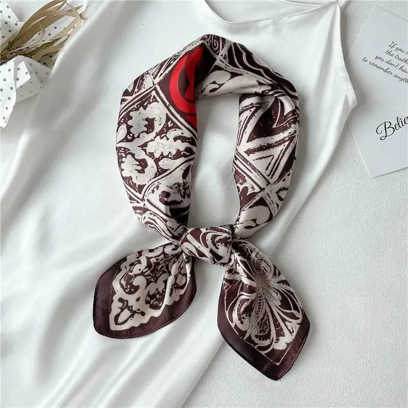 2025 Seidenschal Print Kopftuch Katze Haar Wrap Halstuch Weibliche Satin Quadrat Schal Für Frauen Stirnband Foulard Hijab_voghion.com