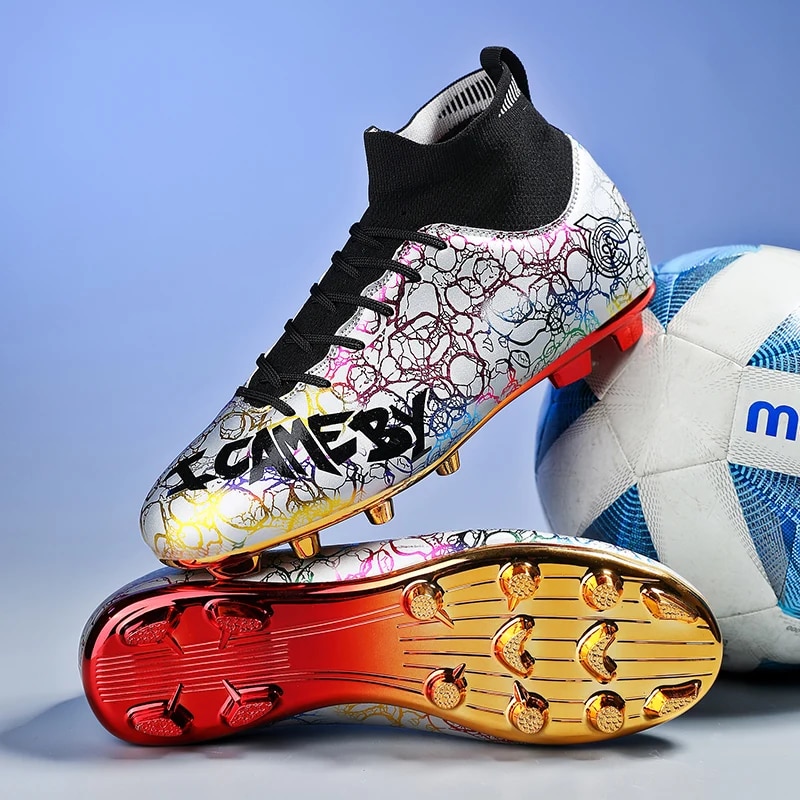 New Men Top Quality Football Boots Comfortab Sneakers Soccer Shoes Cats Ultralight Non-Slip Sport Fg Turf Futsal_voghion.com