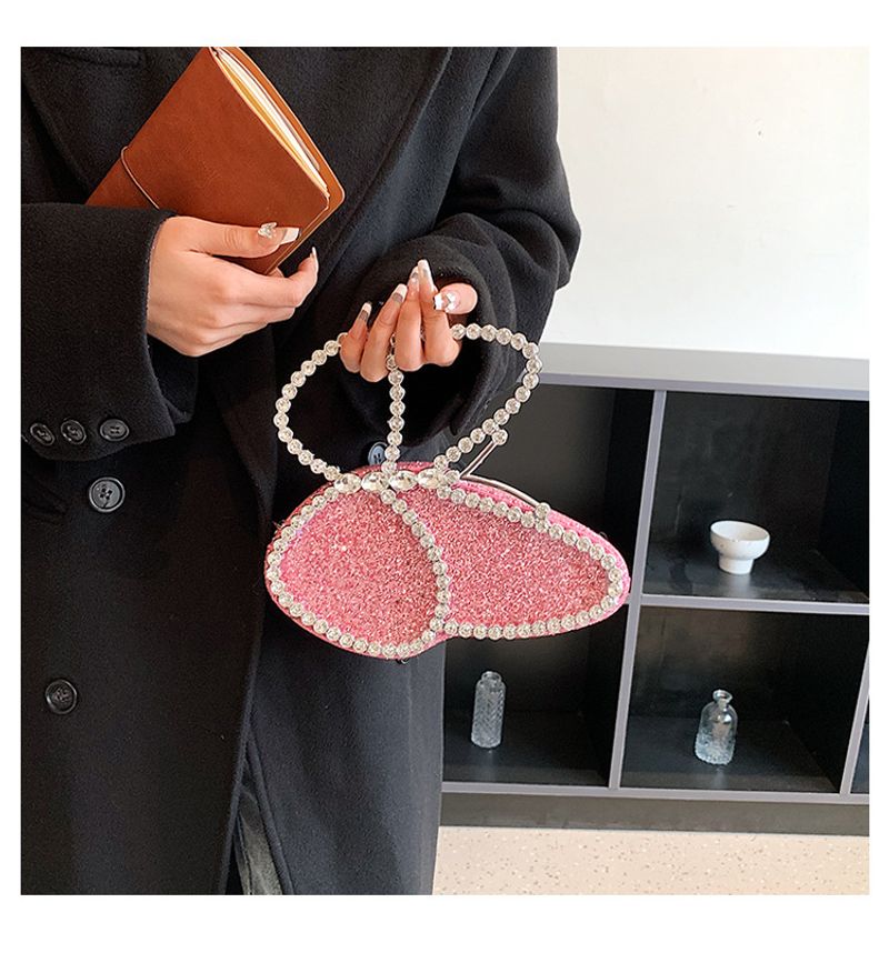Fairy Sparkg Abend Mini Edelstein handgefertigt Dia Rhie Hand Crossbody kleine Tasche_voghion.com