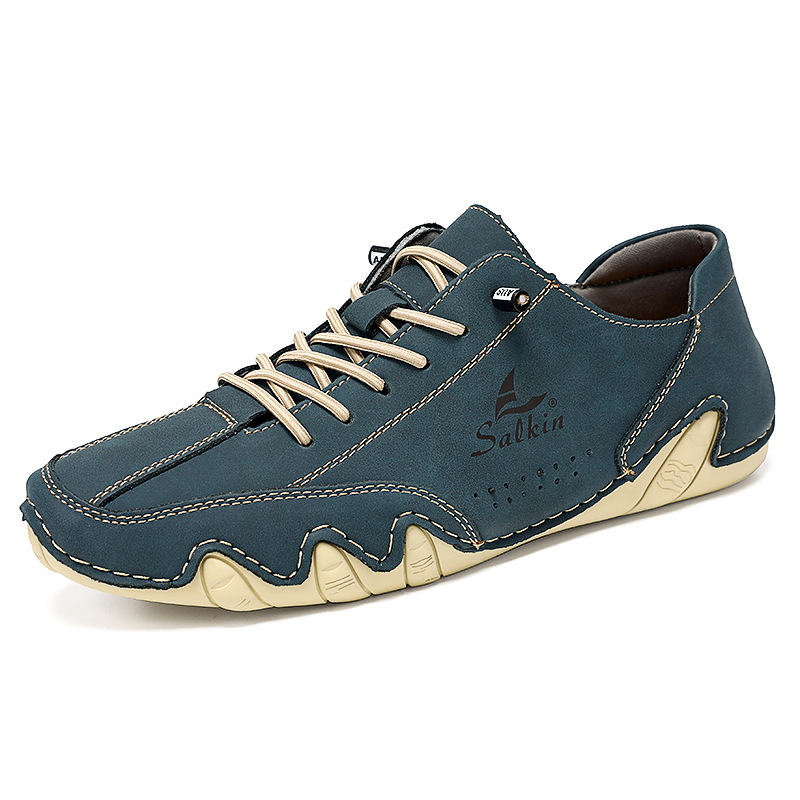 Herren Freizeitschuhe Jungen Martin Boots Aus Leder Für Den Alltag_voghion.com