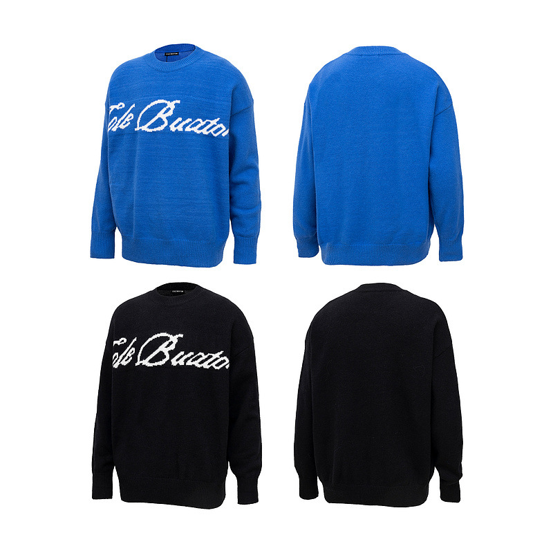Pull à lettres décontracté américain tendance Cole Buxton, veste haut polyvalente de mode de rue