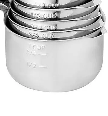 Edelstahl Messbecher 7-teiliges Set Zum Backen Und Kochen_voghion.com