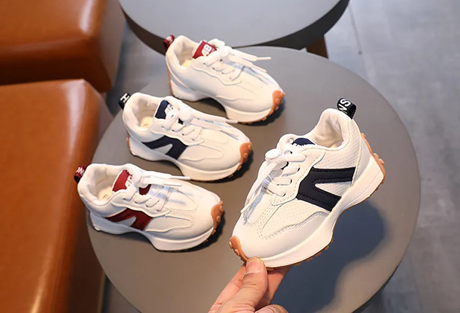 Kinder-Sneakers für Mädchen und Jungen, Laufsportschuhe, rutschfest, weiche Unterseite, bequeme Kleinkinder, Kidsnest-Sportschuhe_voghion.com