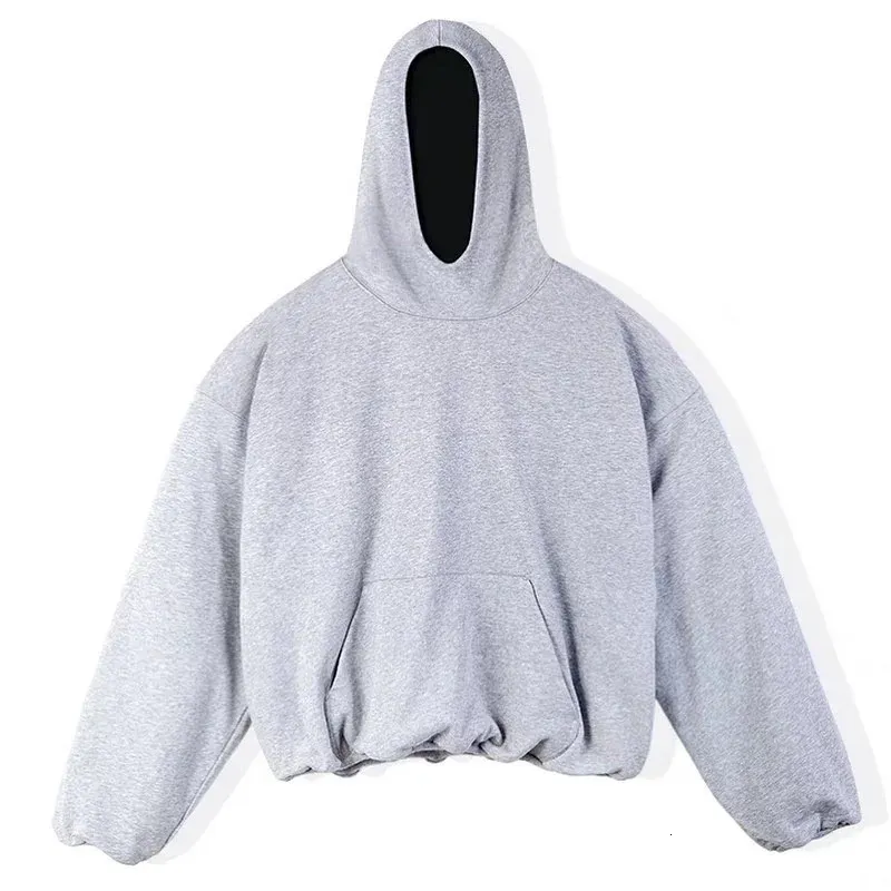 Herren Einfarbig Doppellagig Übergroßer Reißverschluss Baumwolle Retro Hochwertiger Hoodie Frühling/Sommer Casual Streetwear R250219_voghion.com