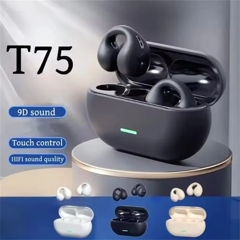 Écouteurs sans fil bluetooth avec contrôle tactile pour sport_voghion.com