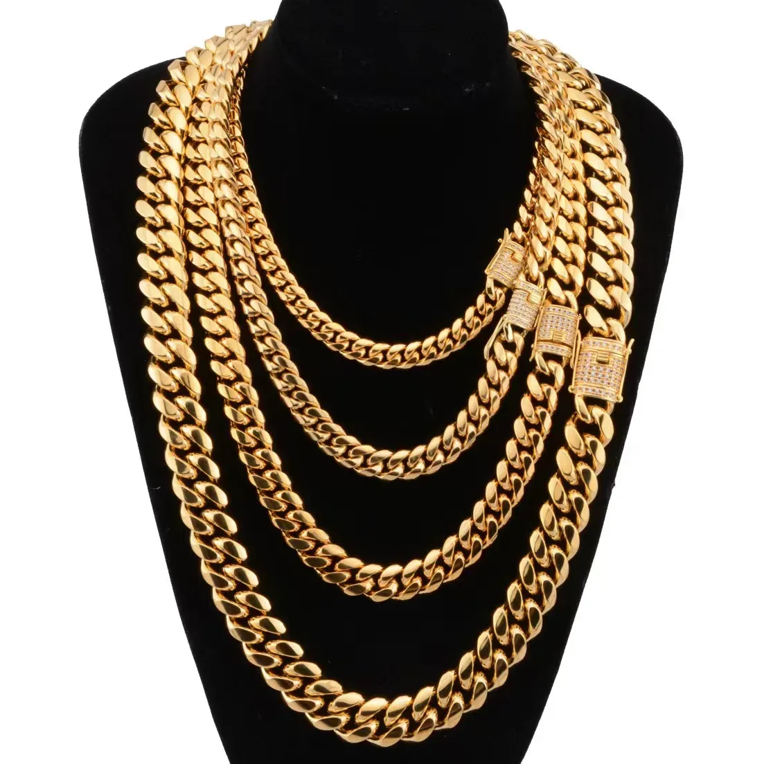Designer Women Designers Jewelry Party Sterling Chains Men Cuban Link Heart Necklace Iced Out Chain For Gift_voghion.com