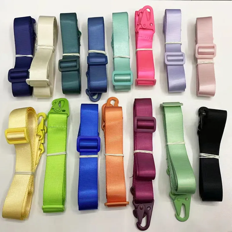 Tracolla regolabile staccabile per telefono cellulare, cordino in fettuccia piatta in nylon, clip per collana, cordino per appendere_voghion.com