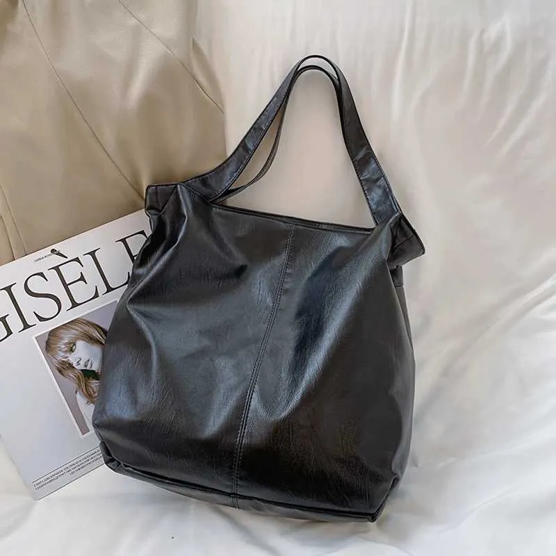 LEFTSIDE Sac à bandoulière tendance en cuir pour femmes 2023, tendance, simple, grande capacité, rétro_voghion.com