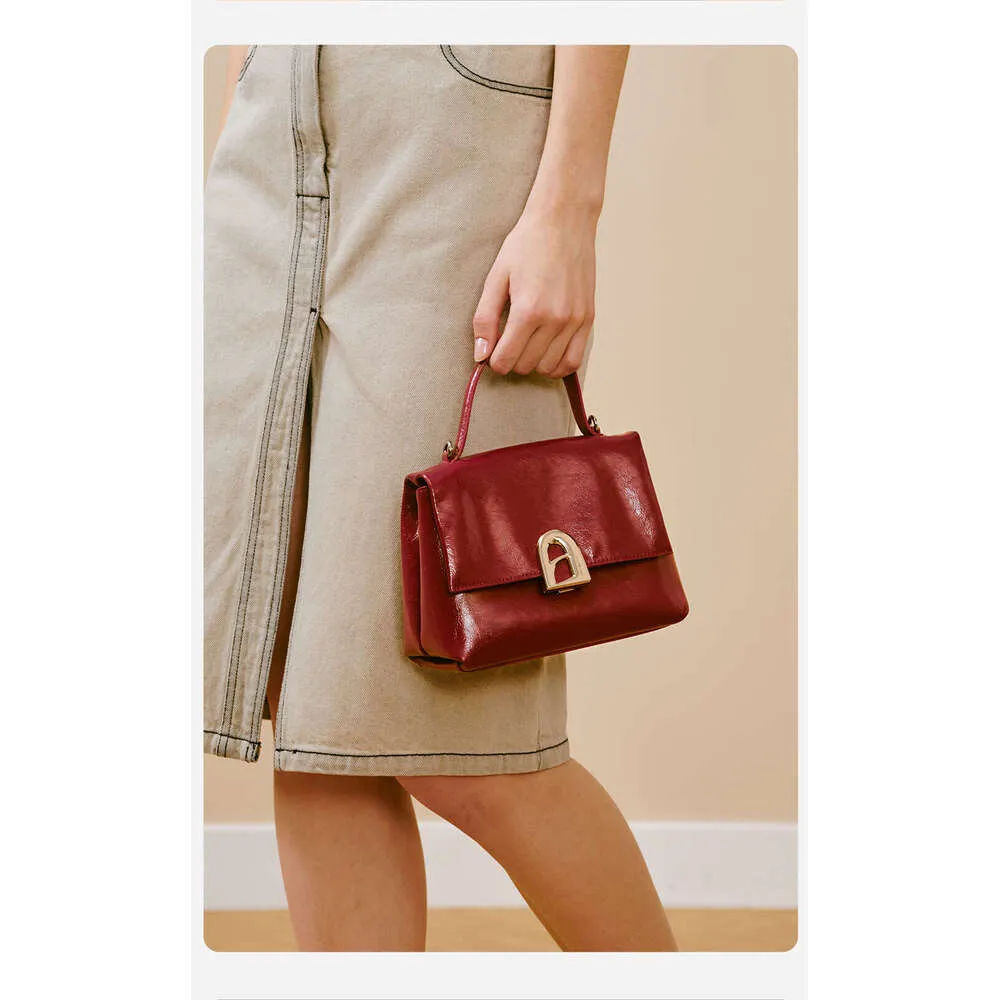 LA FESTIN Originale 2024 Nuova Borsa a Mano Donna Borse di Design Tracolla Spalla Pelle Piccola Borsa A-E Serie Porta_voghion.com