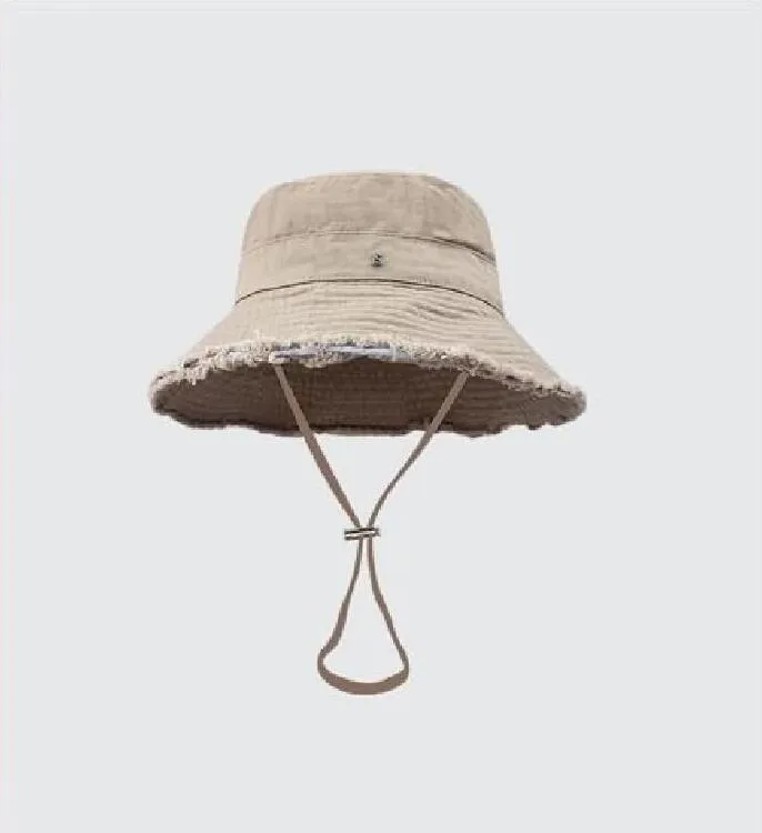 Bonnet de vacances en paille pour visiteur, belle casquette pour homme et femme, large chapeau d'été, bob à bord, artichaut, design, couleur unie_voghion.com