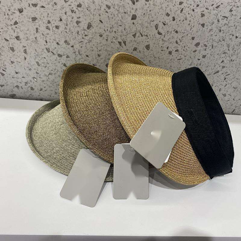 Sun Li's Same Style Empty Top Grass For Children In Summer, No Top, Japanese UVCUT Sunscreen Hair Clip , UV Sunshade_voghion.com