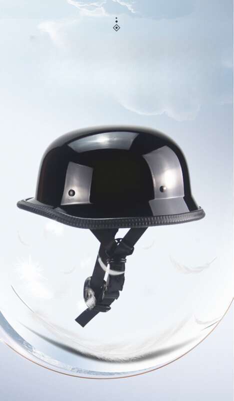 Big Head Eksklusiv Motorcykel Fjeder Half Scoop Harley Sikkerhed Privat Hjelm_voghion.com