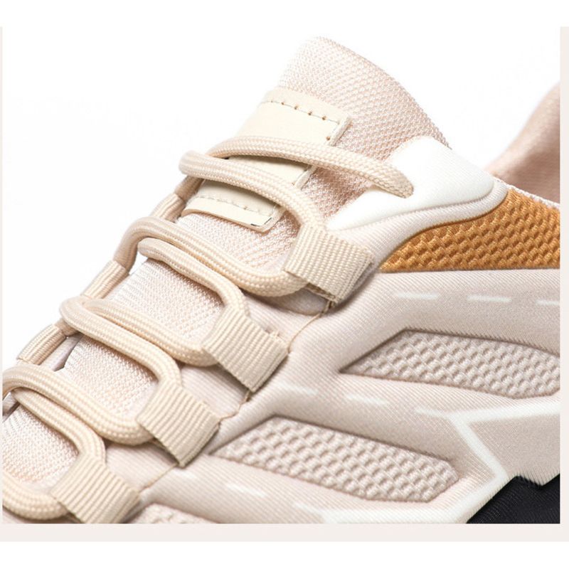 Frühling Neue 2024 Outdoor Bergsteigen Herren Freizeit Sport Leichte Laufschuhe Atmungsaktiv Dicke Sohle Papa Schuhe_voghion.com