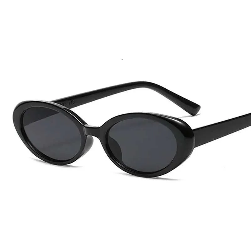 Ochelari de soare vintage cu ramă mică, ochelari de soare de designer de brand, ochelari de soare pentru bărbați, oglindă ovală neagră retro, Oculos De Sol_voghion.com