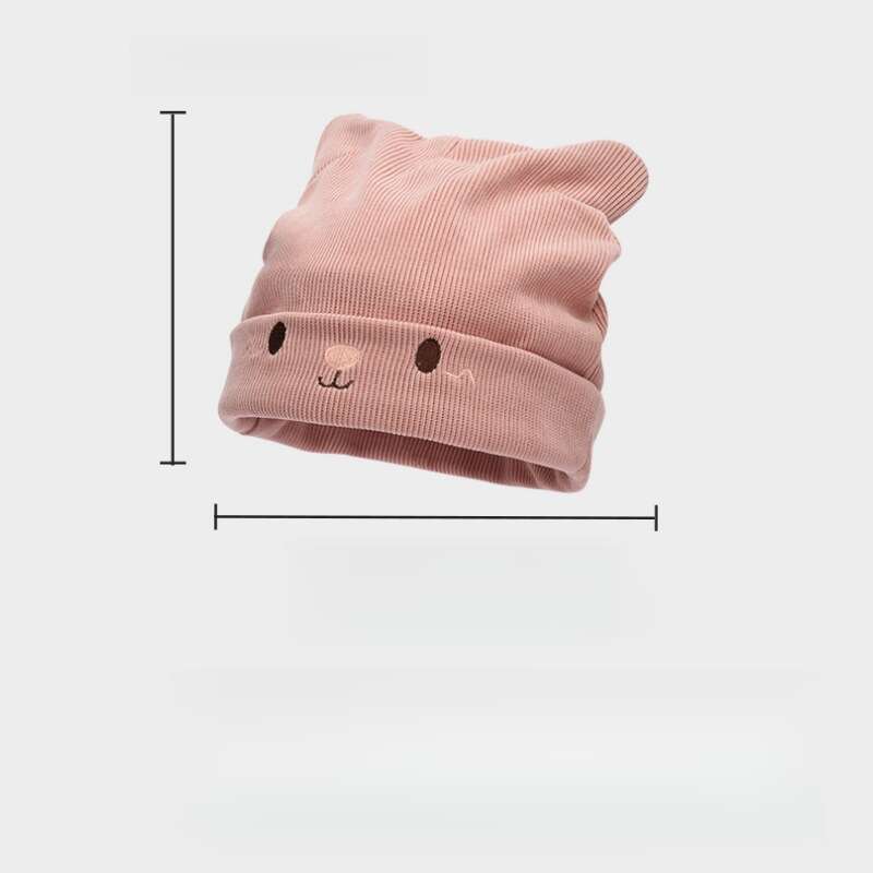 winter, Maternity, Spring And Fall Children's Knitted Headband Windproof Cap, Small Face Exposed_voghion.com