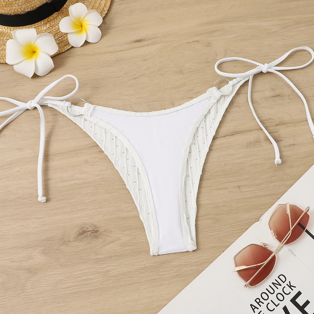 Maillot de bain trois pièces fendu pour femmes, pour la plage, les vacances en plein air, vente en gros, nouvelle collection_voghion.com