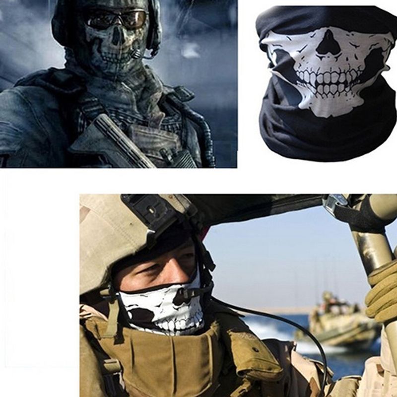SportLife Motocicleta Caveira Máscara facial Esportes ao ar livre Boné quente Bicicleta Balaclavas Cachecol_voghion.com