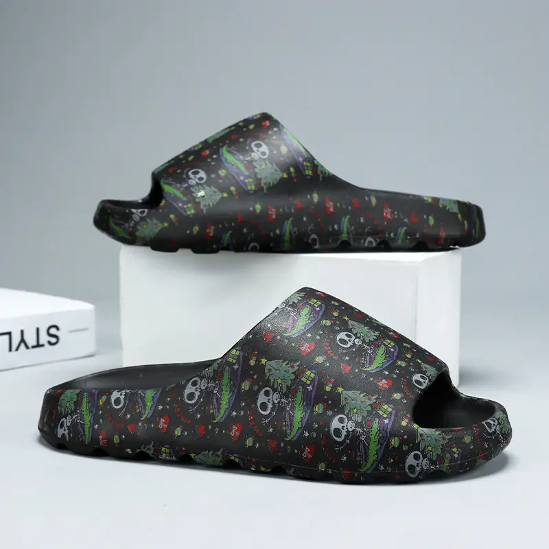 Chaussons homme mode personnalisés pour la plage et la maison_voghion.com