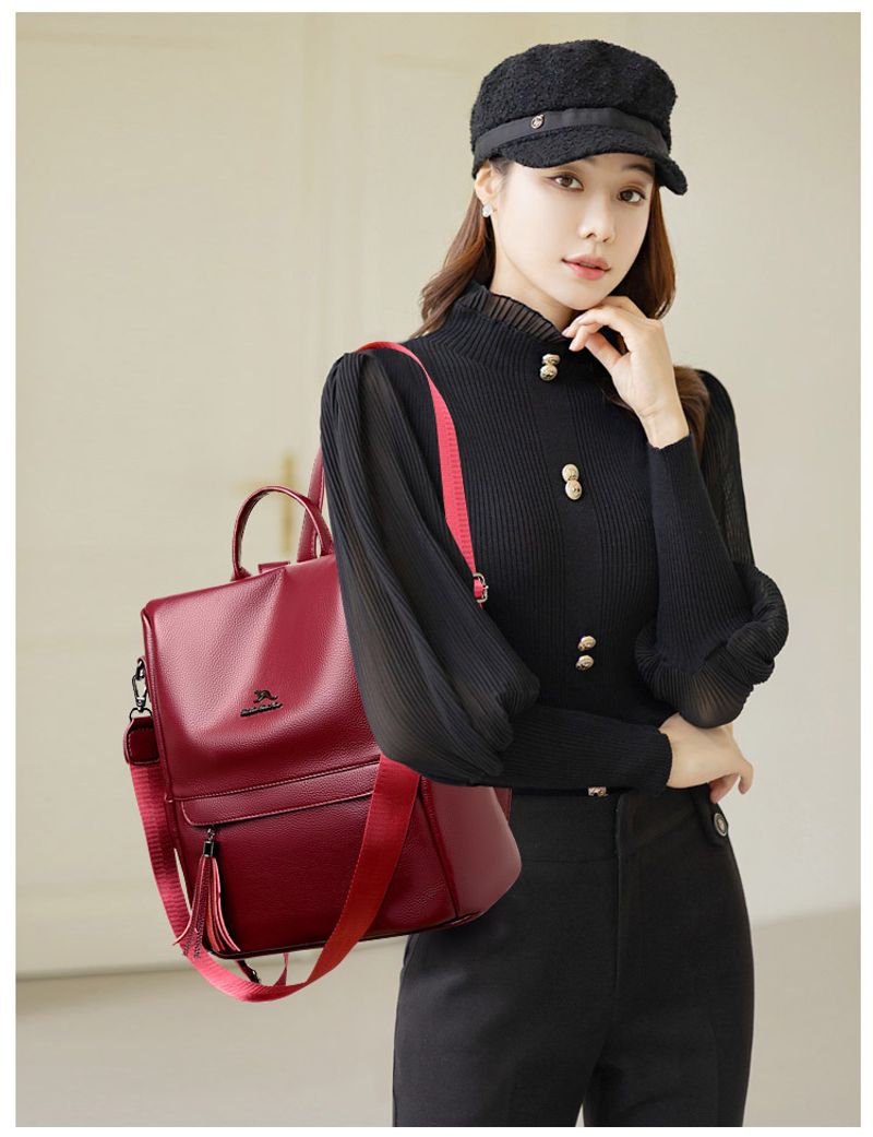 Women's 2023 autumn and winter new fashion all-match portable one-shoulder mother bag exquisite large capacity backpack_voghion.com