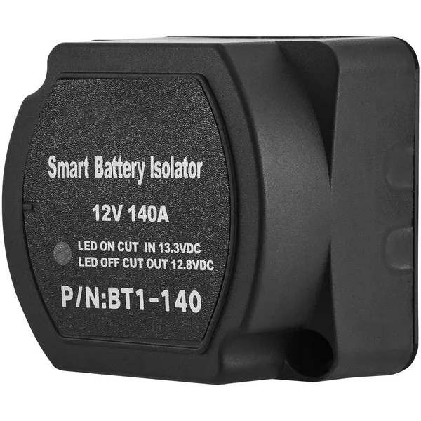Kit relè di carica separata 12V 5md Isolatore doppia batteria 140A VSR per camper, nautica, auto, camion, roulotte, yacht, ATV, UTV, barca_voghion.com