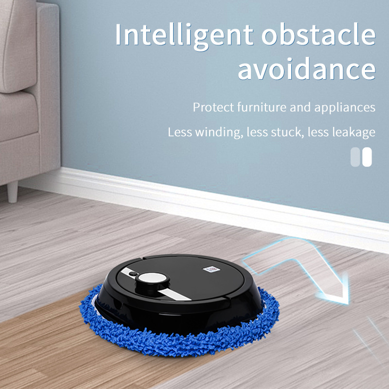 Aspirateur robot, machine de nettoyage automatique, machine de nettoyage humide et sec intelligente pour la maison, robot de balayage, livraison directe_voghion.com