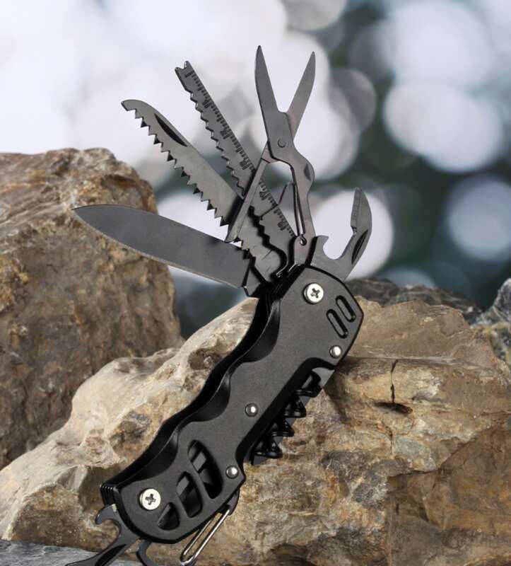 Outdoor-Multifunktions-kleines Schweizer Militär-tragbares Outdoor-Überlebens-Klappmesser-Flaschenöffner-EDC-Kombinationswerkzeug_voghion.com