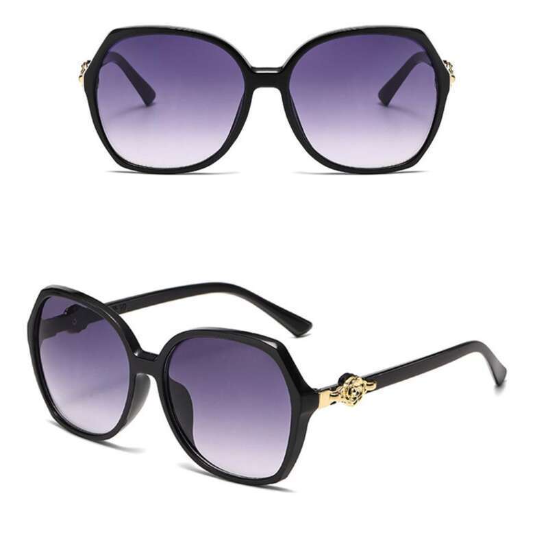 2025 New For Women With Advanced Sense, UV Protection, Square Round Face, Mother's Style, Red Gradient, Face_voghion.com
