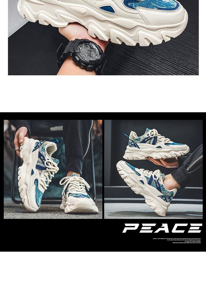 Dad's Männer Fréijoers nei déif geschnidden liicht Lafschong fir Jugendlecher a Studenten, modesch an trendy Casual Schong_voghion.com