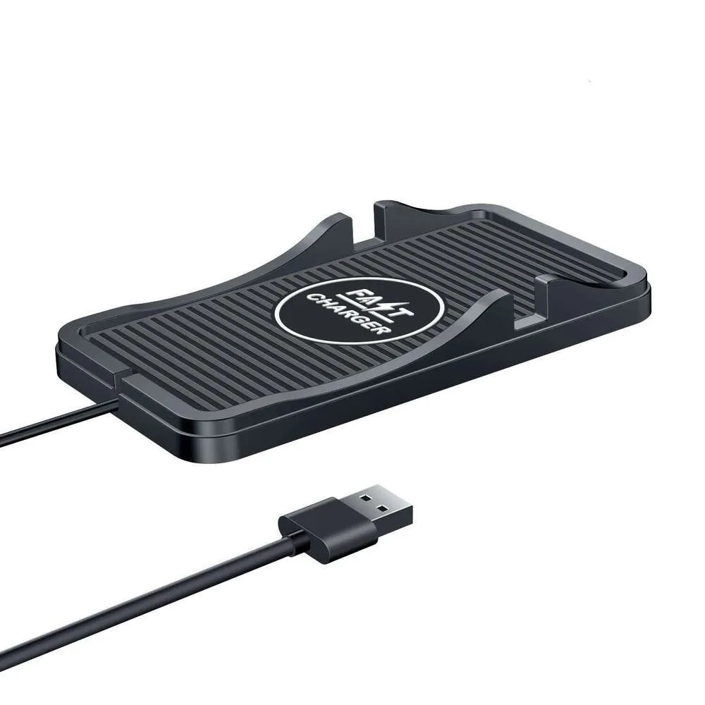 Chargeur de voiture sans fil, tapis de chargement rapide 15 W, 10 W, 7,5 W, adaptateur de charge rapide, support pour iPhone 14, 13, 12, 11, Samsung_voghion.com