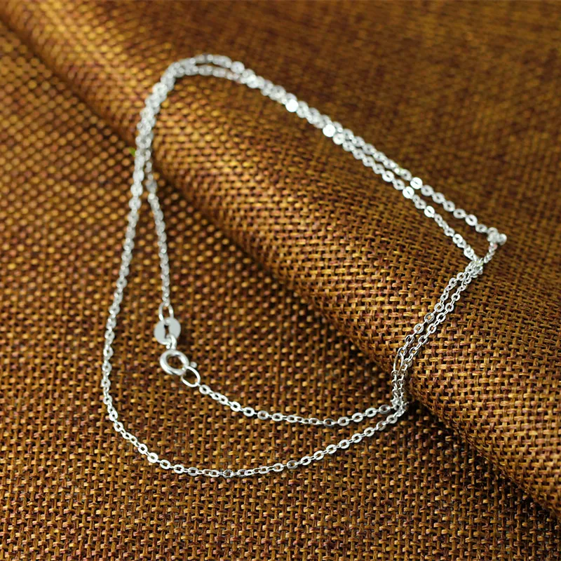 Chaînes SA SIERAGE Chaîne assortie S Sterling Sier Bijoux Accessoire Mode Exquis O Collier Colliers Clavicule Sauvage_voghion.com