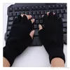 Fashion-Copper Therapy Half Finger Hand Pain Joint Relief Blood Circulation Gloves 1 Pair_voghion.com