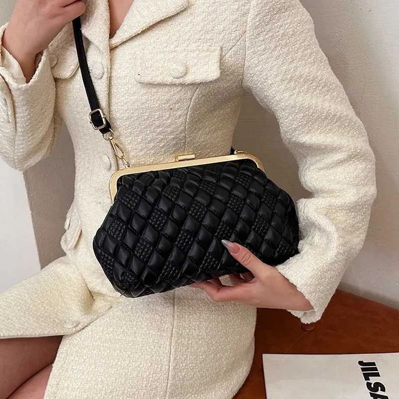 Borsa da sera in pelle PU da donna, borsa a tracolla, marchio di design, da donna, con tracolla, di alta qualità, SacC241211_voghion.com