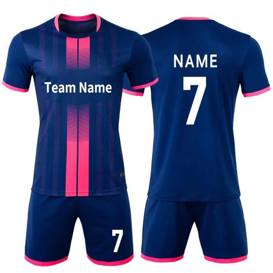 Customize Plain Club Jerseys Kit Personalize Elevate Mens Uniforms Team Football Clothing Set And New_voghion.com