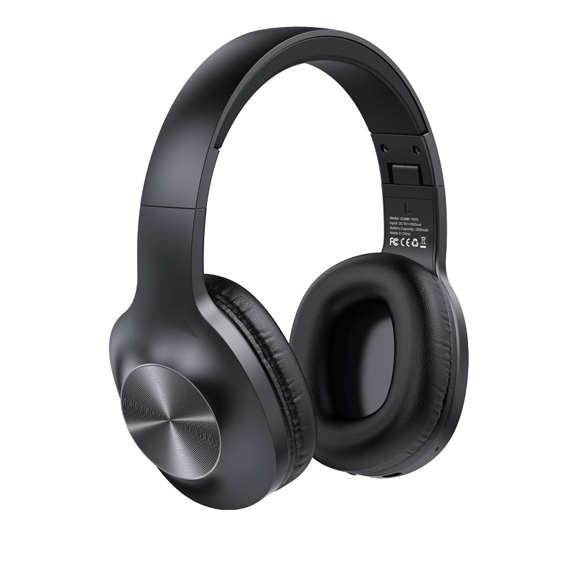 USAMS le più recenti cuffie wireless pieghevoli BT5.0, accessori per telefoni, auricolari, ascolto di lunga durata_voghion.com