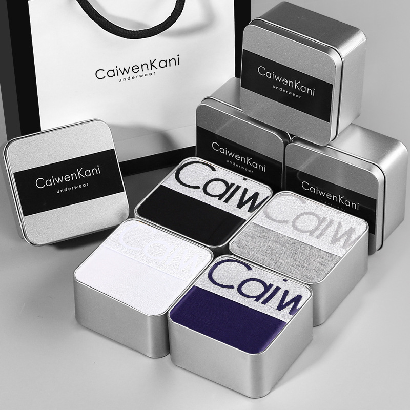 Underwear & Sleepwears Premium Boxer Briefs – Breathable Cotton & Modal Underwear With Graphene Technology – Multipack Gift Box (Black, Navy, White)​