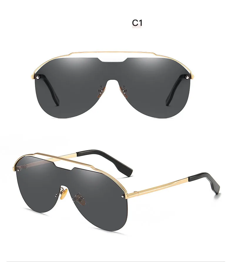 Occhiali da sole firmati da donna all'ingrosso Occhiali da vista stile personalità con montatura in lega nuovi alla moda Spedizione gratuita in tutto il mondo_voghion.com