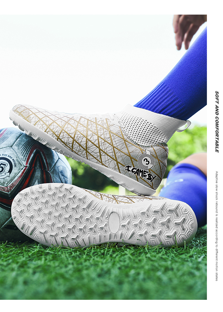 Professional Unisex Soccer Shoes Men Women Football Boots Training Sport Footwear Match Sneakers Non-slip Drop Shipping_voghion.com