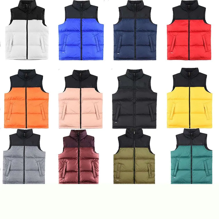 Mens Designer Puffer Vest Men Waistcoat Male Winter Down Vests Unisex Couple Bodywarmer Woman Mans Jacket Sleeveless_voghion.com