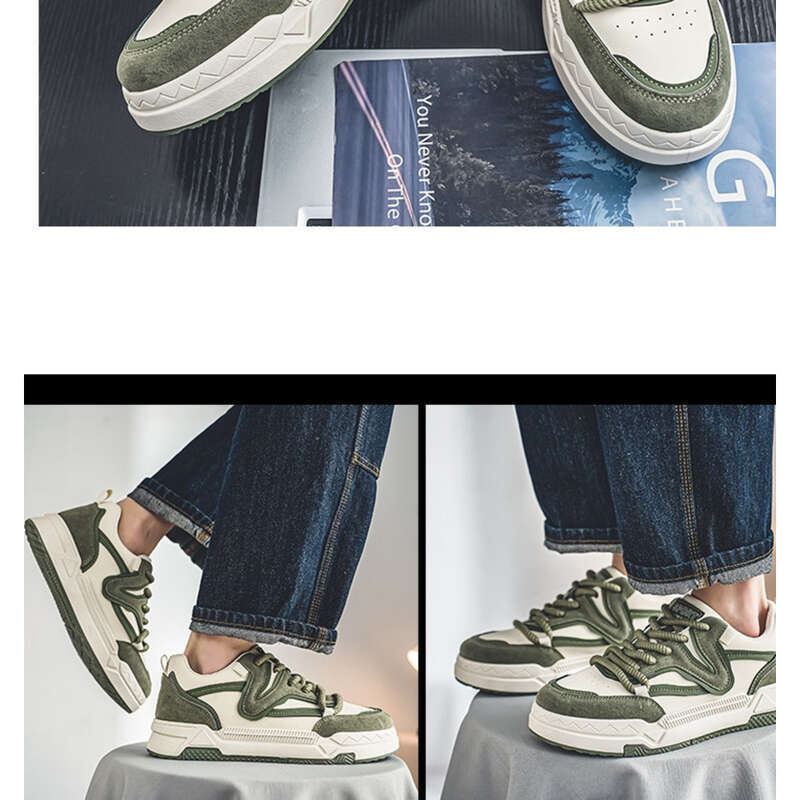 Plate Casual Fashion Canvas Herren Tide Schuhe, Brotschuhe_voghion.com