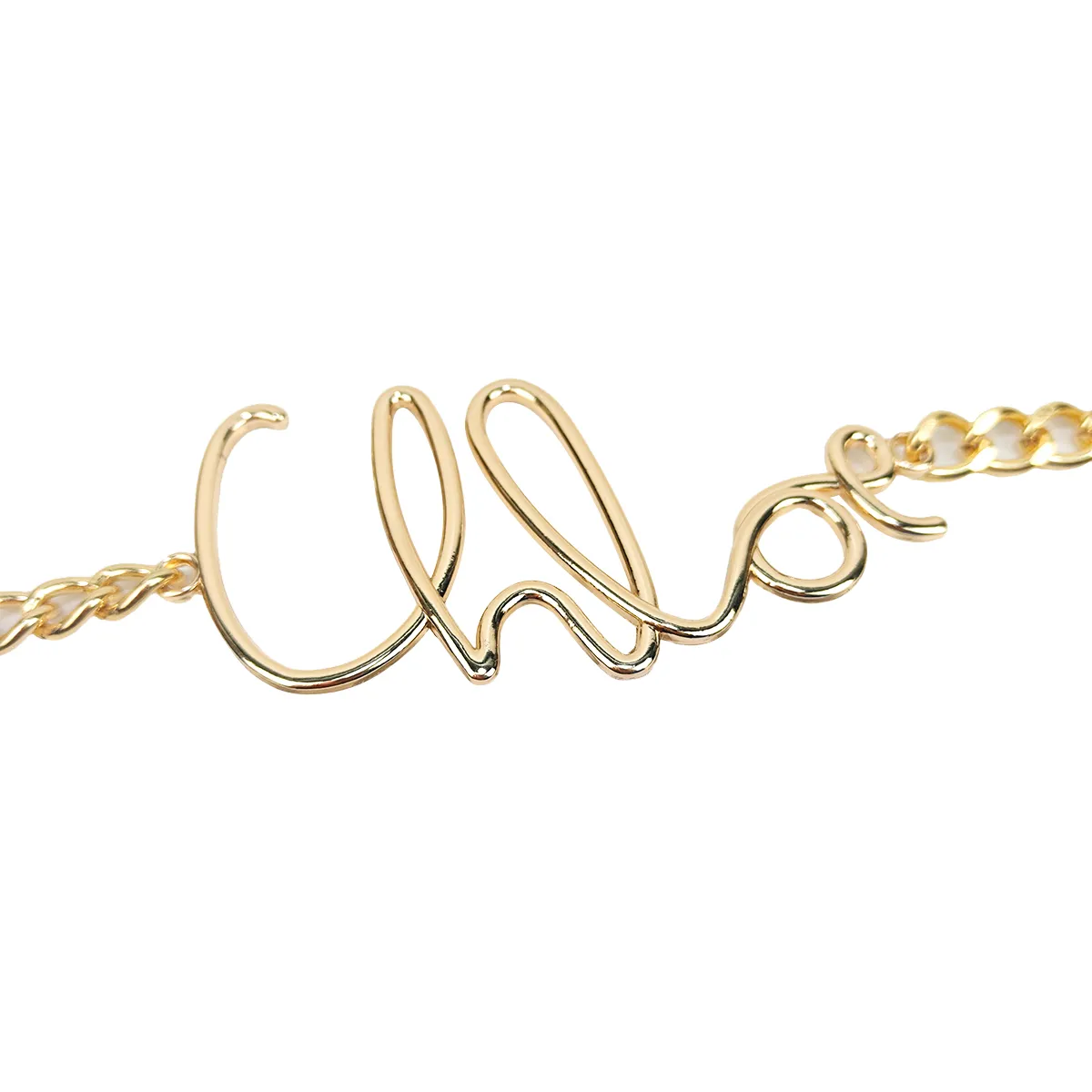 Gürtel Retro Gold Buchstaben Taille Kette Frauen mit Rockhose Hochwertiger dünner Metallgürtel_voghion.com