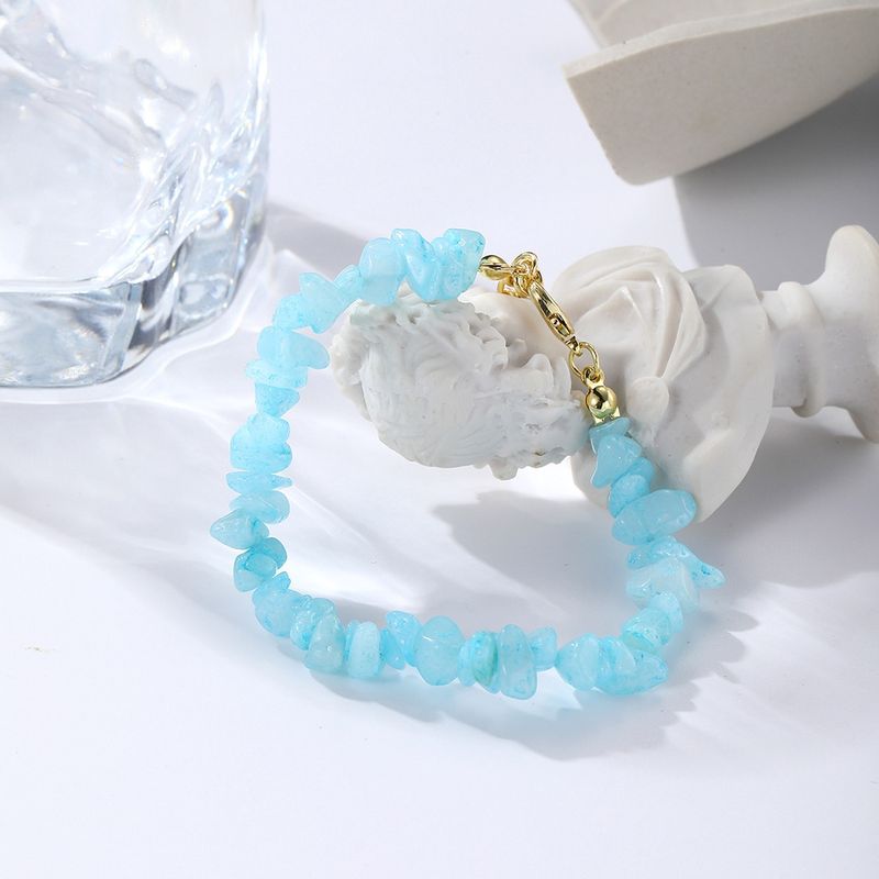 Fußkettchen Modeschmuck Böhmisches Natursteinarmband_voghion.com