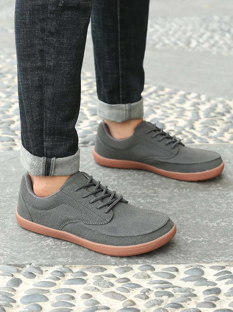 Casual Sneakers Lightweight Non-slip Walking Minimalist Loafers_voghion.com