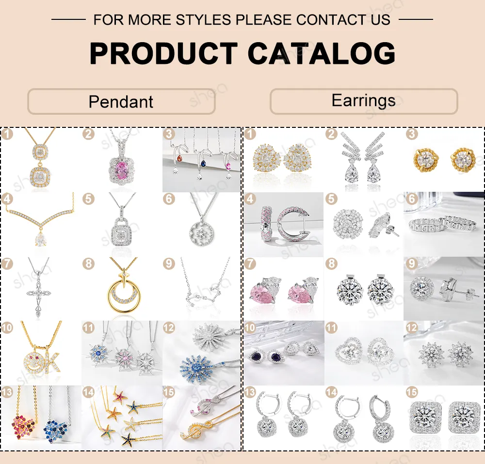 Fabrikk Engros Sterling Sier VVS Moissanite Diamant Tenniskjede Kubansk Linkkjede Dame Fine Smykker 3mm 4mm_voghion.com