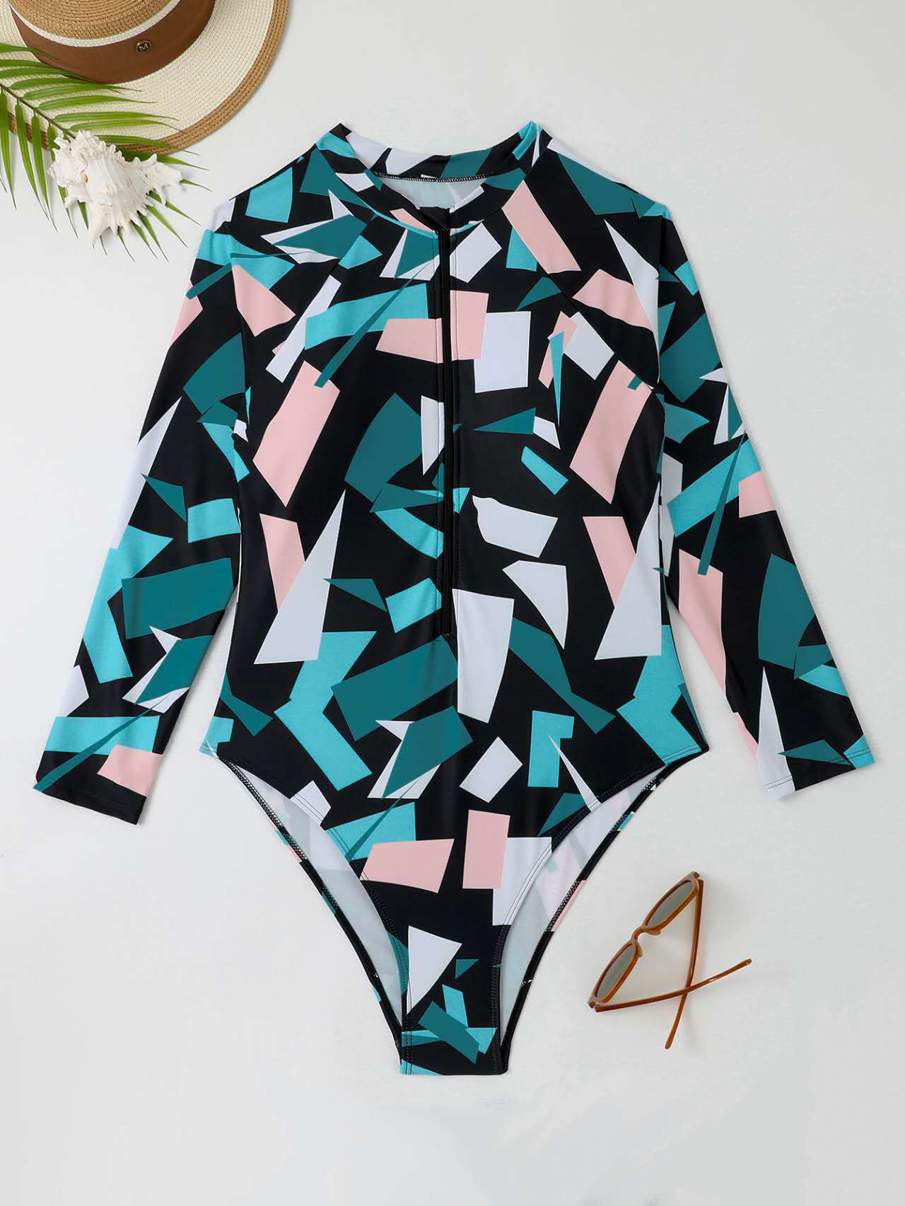 Maillot de bain une pièce Sexy pour femmes, grande taille, taille haute, Bikini_voghion.com