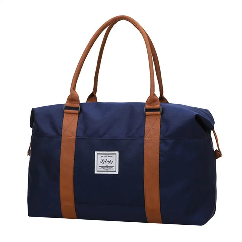 Modische Reisetasche Wasserdichte Wochenendtasche Damen Shoulder Bag_voghion.com