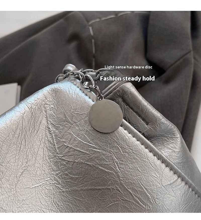 2024 Herbst/Winter Neue große Kapazität Unterarmtasche Damen Textur Französisch Nischen Einkaufstasche Mode Single_voghion.com