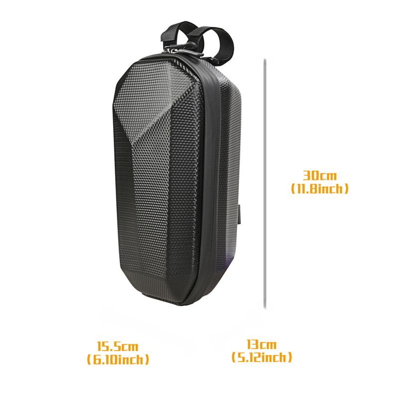 Electric Scooter Head Hanging Hard Shell EVA Extra-large Waterproof Folding Bicycle Balance Handlebar First Bag_voghion.com