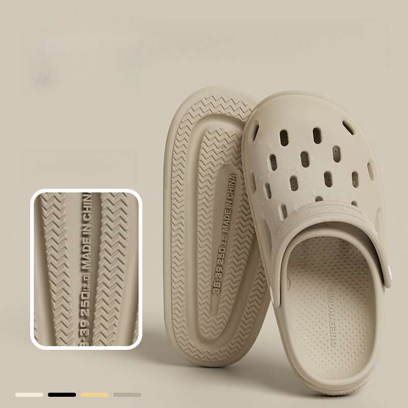 summer Outside Wear, 2025 New Non-slip Beach Shoes, A Kind Of Stepping On The Poop,_voghion.com